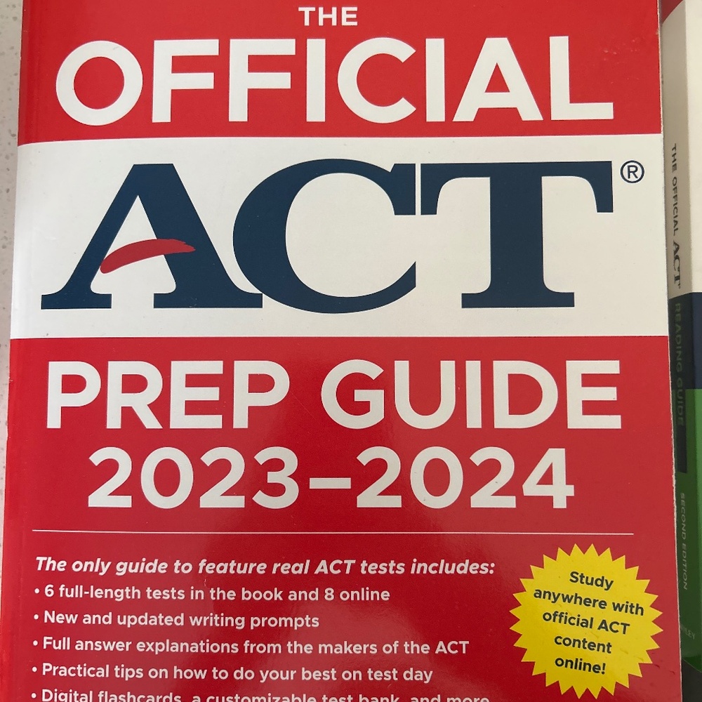The Official ACT Prep Guide 2023-2024
